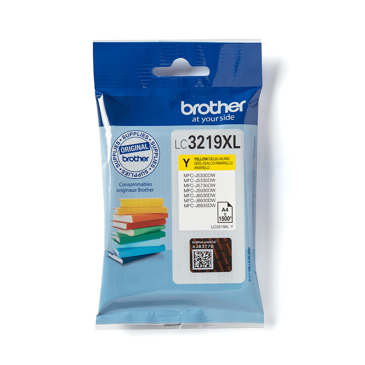 Original Ink Cartridge Brother LC-3219XLY Yellow