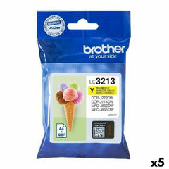 Original Ink Cartridge Brother Yellow (5 Units)