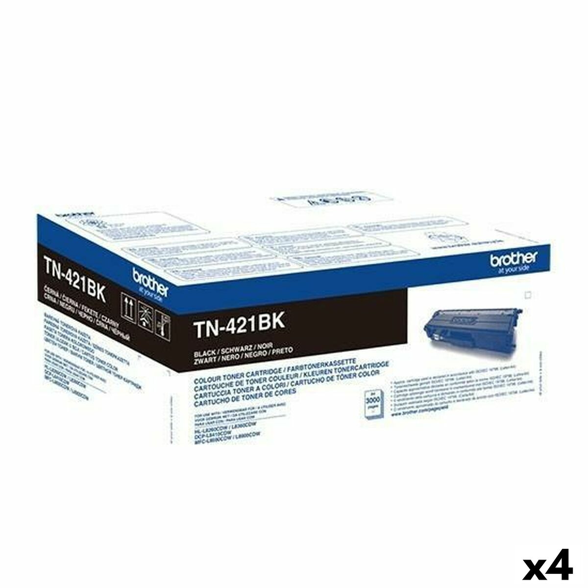 Toner Brother DCP Black (4 Units)