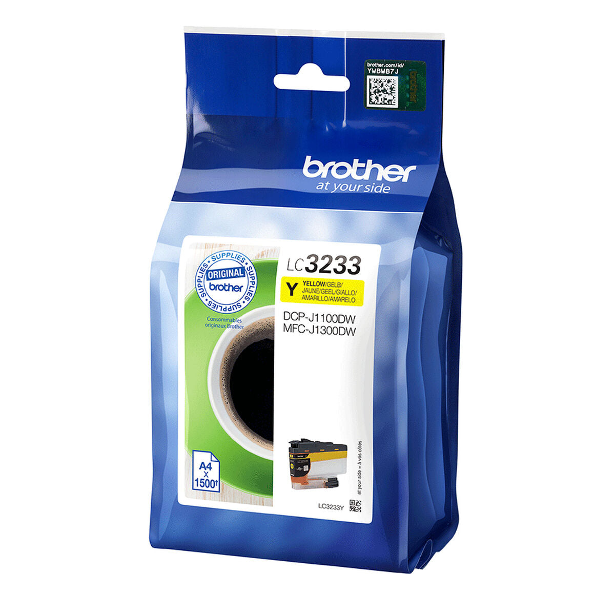 Original Ink Cartridge Brother LC-3233Y Yellow