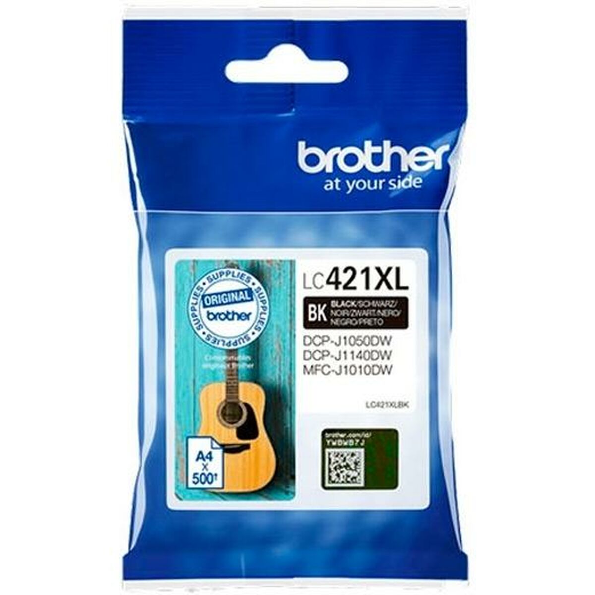 Original Ink Cartridge Brother LC421XL Black (5 Units)