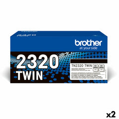 Original Toner Brother L2300D/L2340DW/L2360DN/L2365DW/L2500/L2700 Black (2 Units)