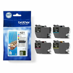 Original Ink Cartridge Brother LC-421VAL Multicolour