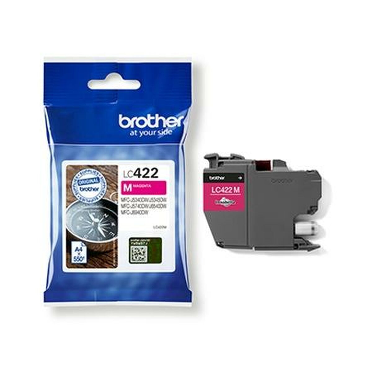 Original Ink Cartridge Brother MFCJ5340DW, MFCJ5740DW, MFCJ6540DW, MFCJ6940DW Magenta (5 Units)