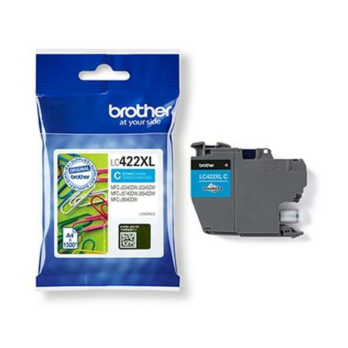 Original Ink Cartridge Brother MFCJ5340DW, MFCJ5740DW, MFCJ6540DW, MFCJ6940DW Cyan (5 Units)