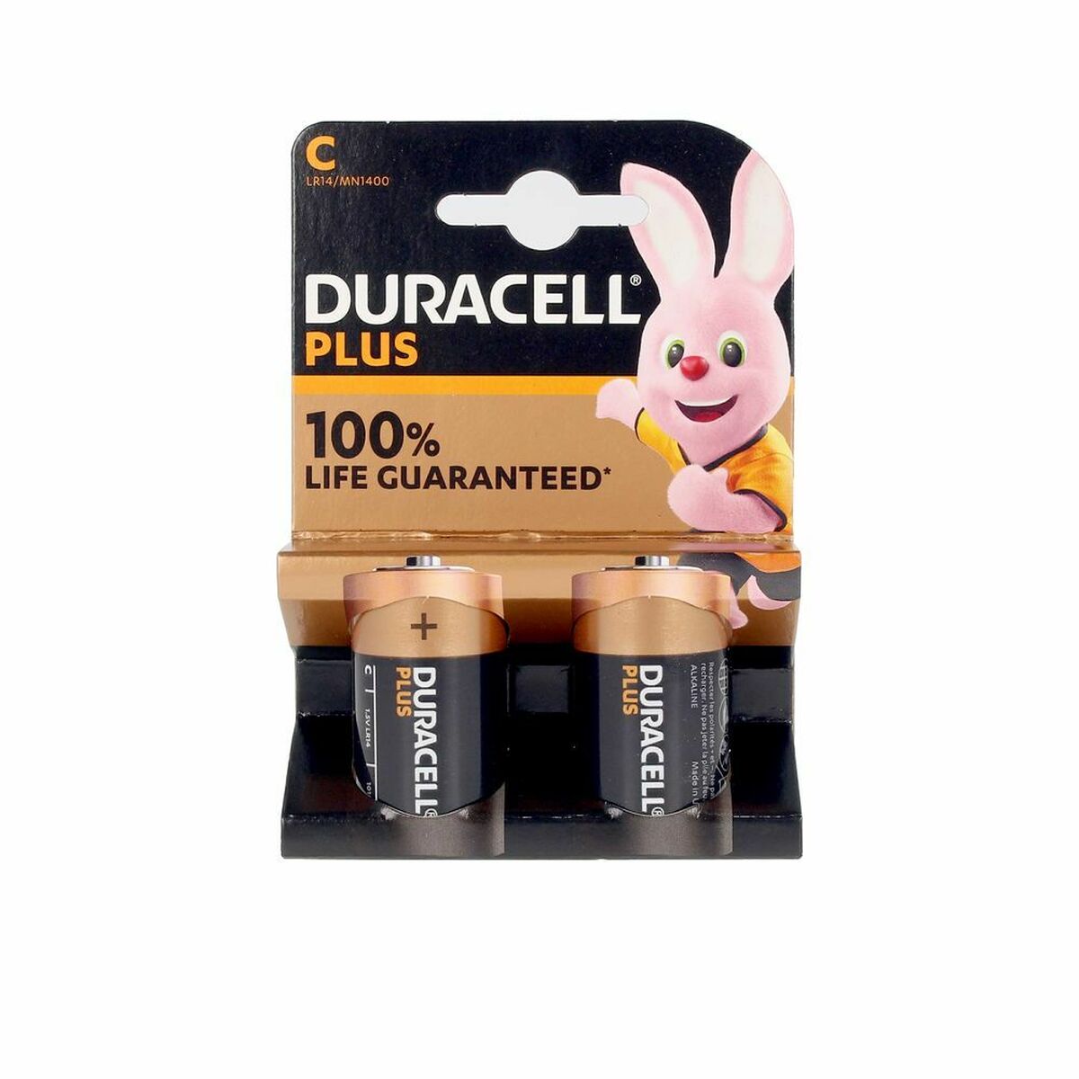 Alkaline Batteries LR14 DURACELL Plus Power C