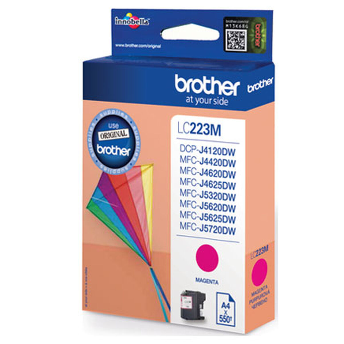 Original Ink Cartridge Brother LC-223MBP Magenta