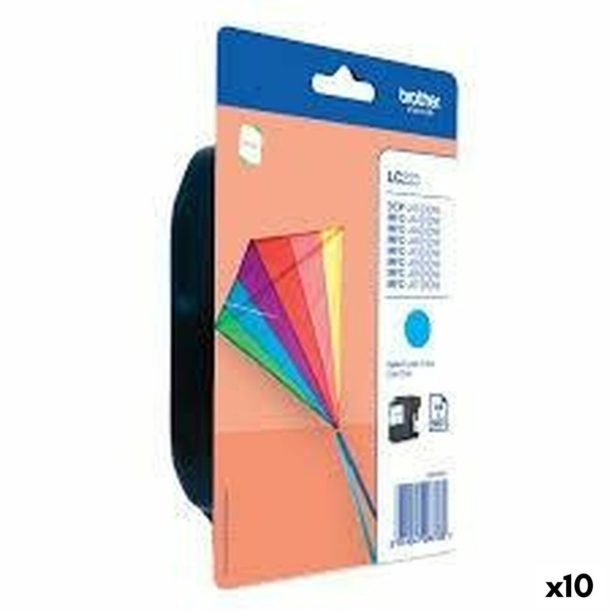 Original Ink Cartridge Brother MFC-J4420DW J4620DW Cyan (10 Units)