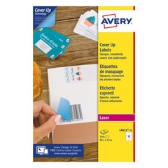 Adhesives/Labels Avery 99,1 x 57 mm White 25 Sheets