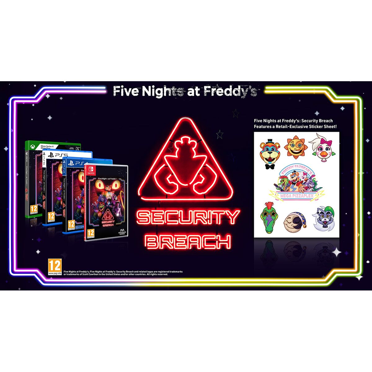 Video game for Switch Maximum Games Five Nights at Freddy's: Security Breach