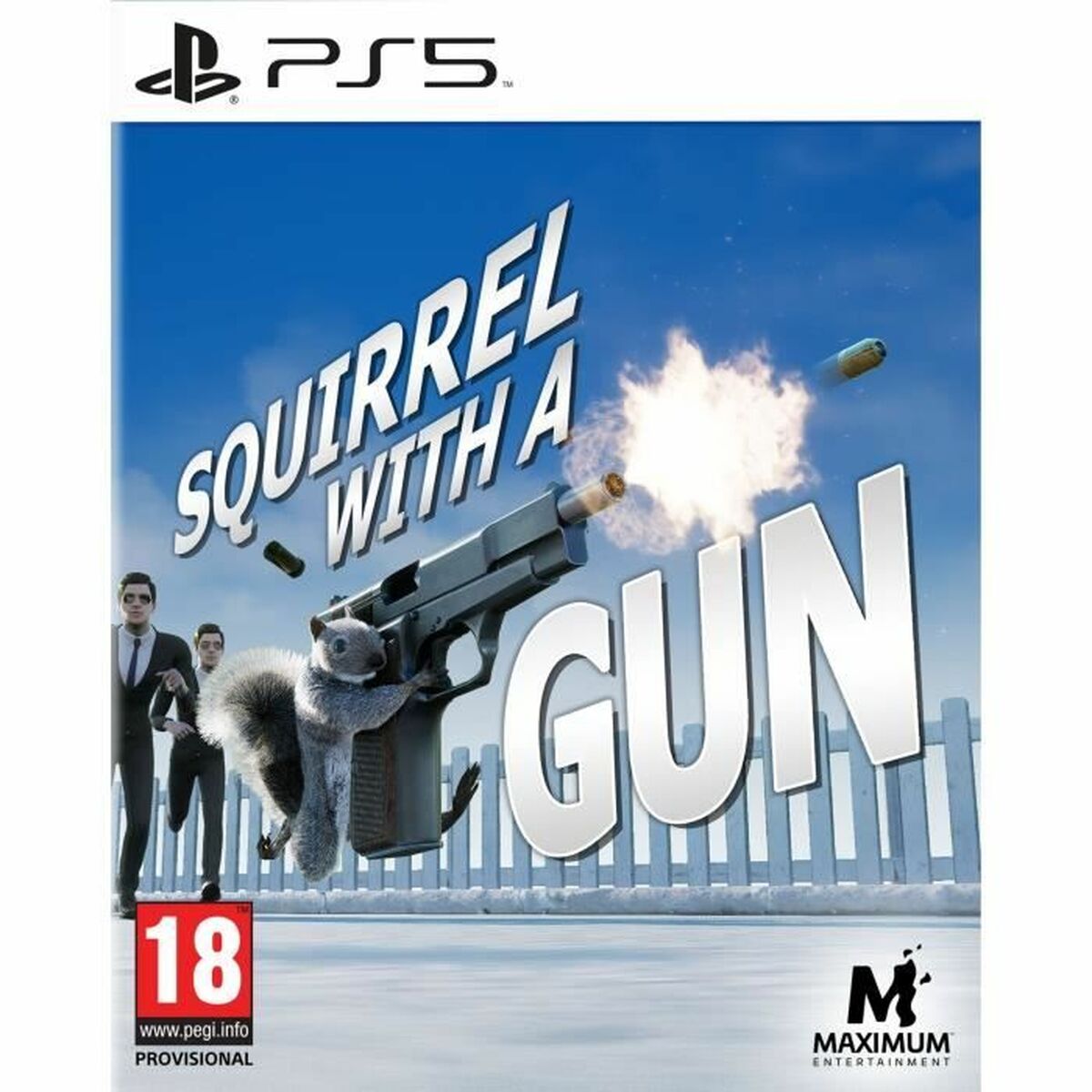 PlayStation 5 Video Game Just For Games Squirrel with a Gun