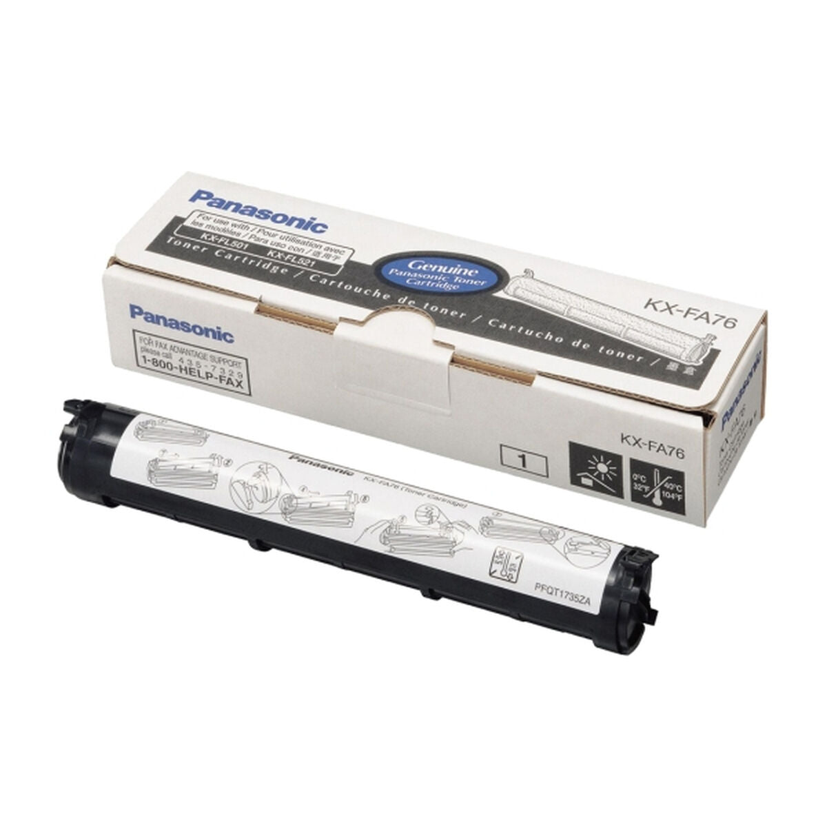 Toner Panasonic FA-KXFA76 Black