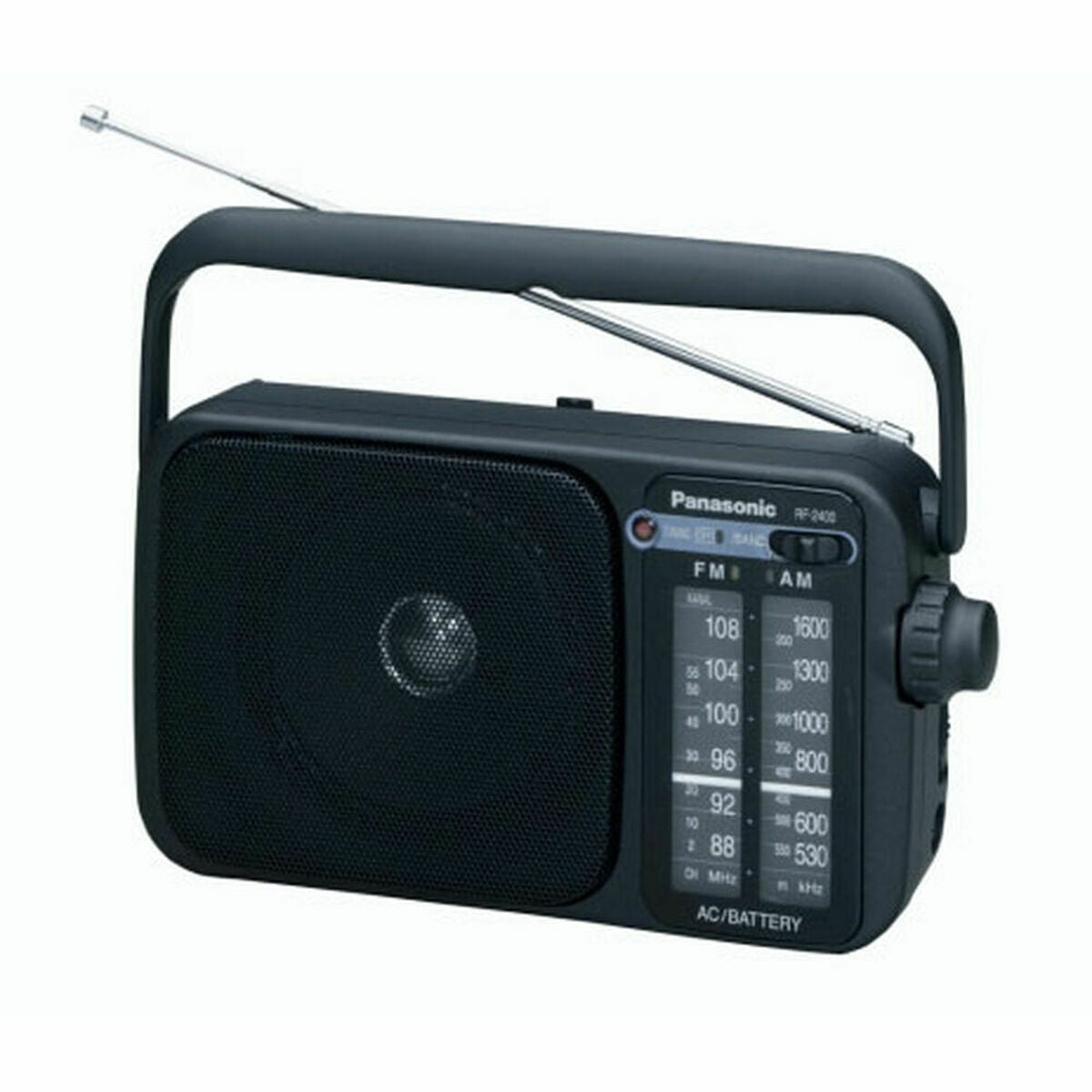 Transistor Radio Panasonic RF-2400D Black