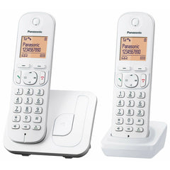 Wireless Phone Panasonic KXTGC210SPW White Amber