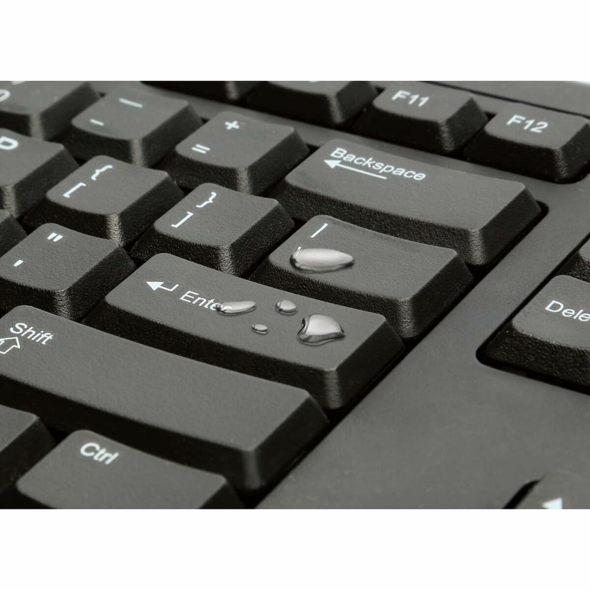 Keyboard Kensington 1500109ES Spanish Qwerty Black