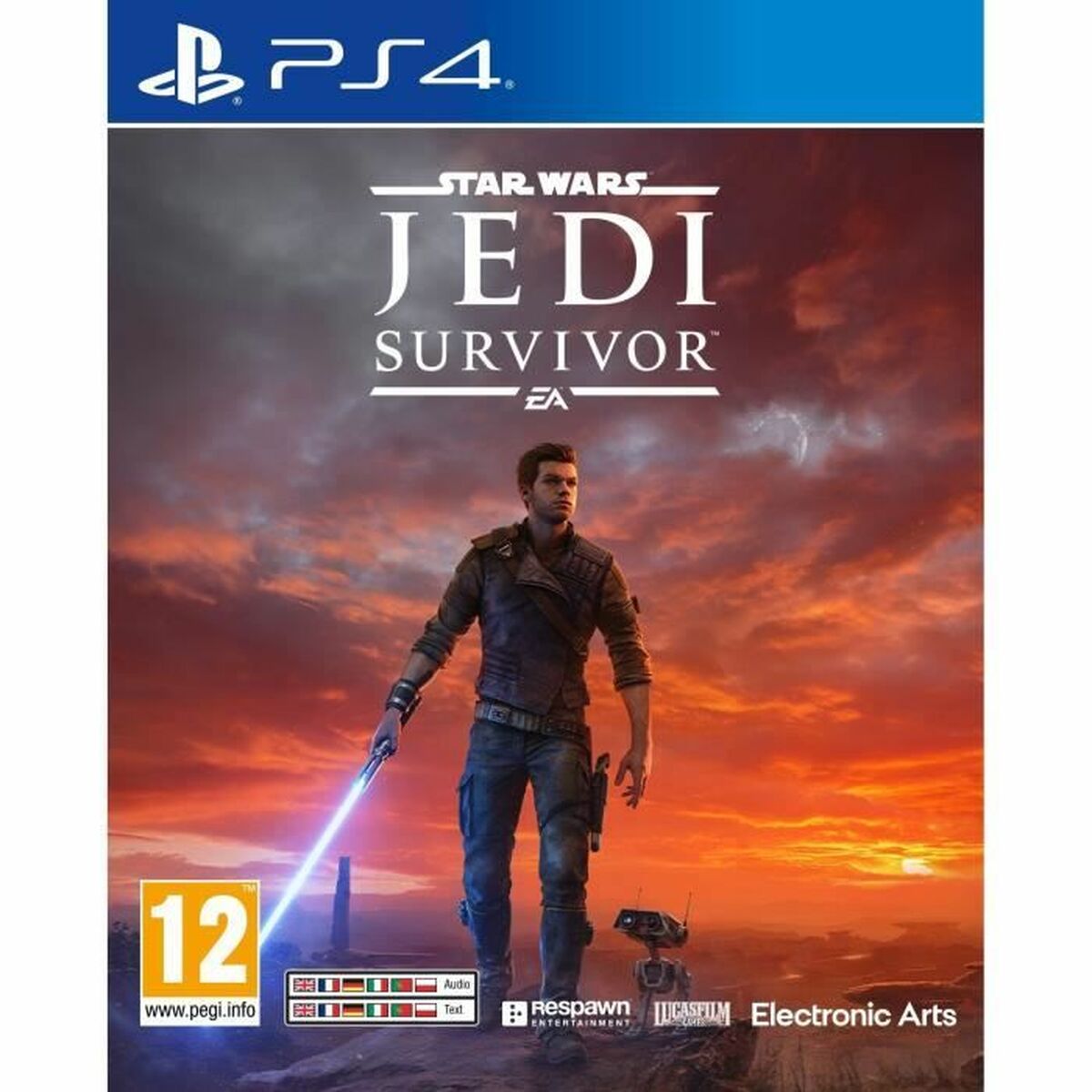 PlayStation 4 Video Game Electronic Arts Star Wars Jedi Survivor