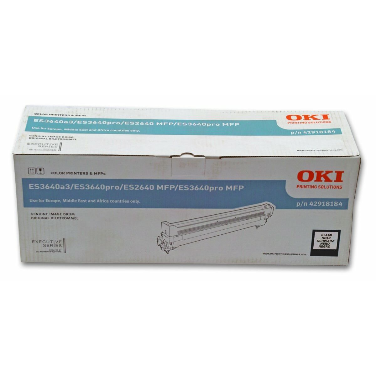 Printer drum OKI 42918184 Black