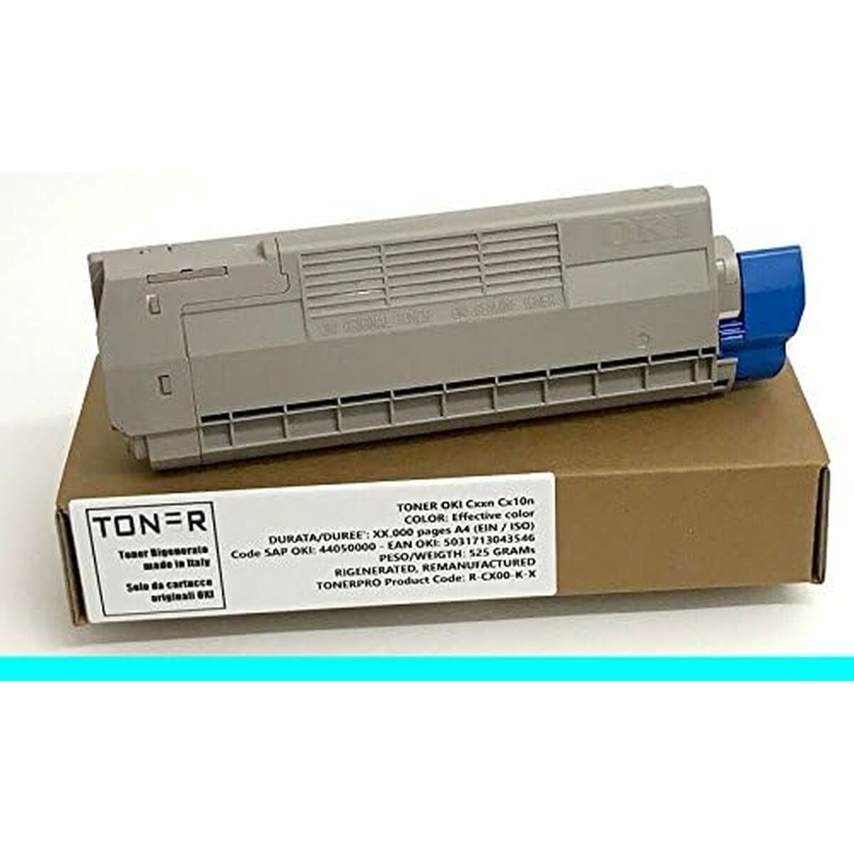 Original Toner OKI 44315319 Black Cyan