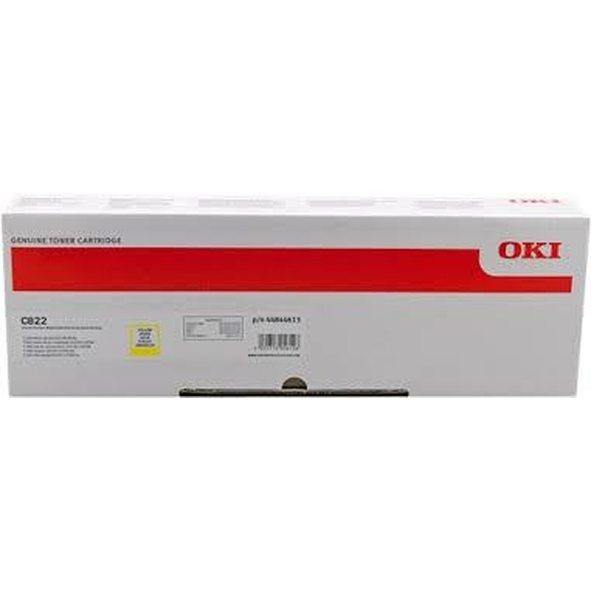 Original Toner OKI C822 Yellow (1 Unit)