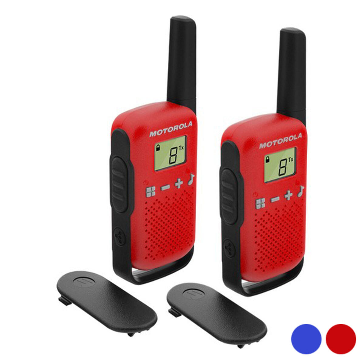 Walkie-Talkie Motorola T42 Dual 1,3" LCD 4 km (2 pcs)