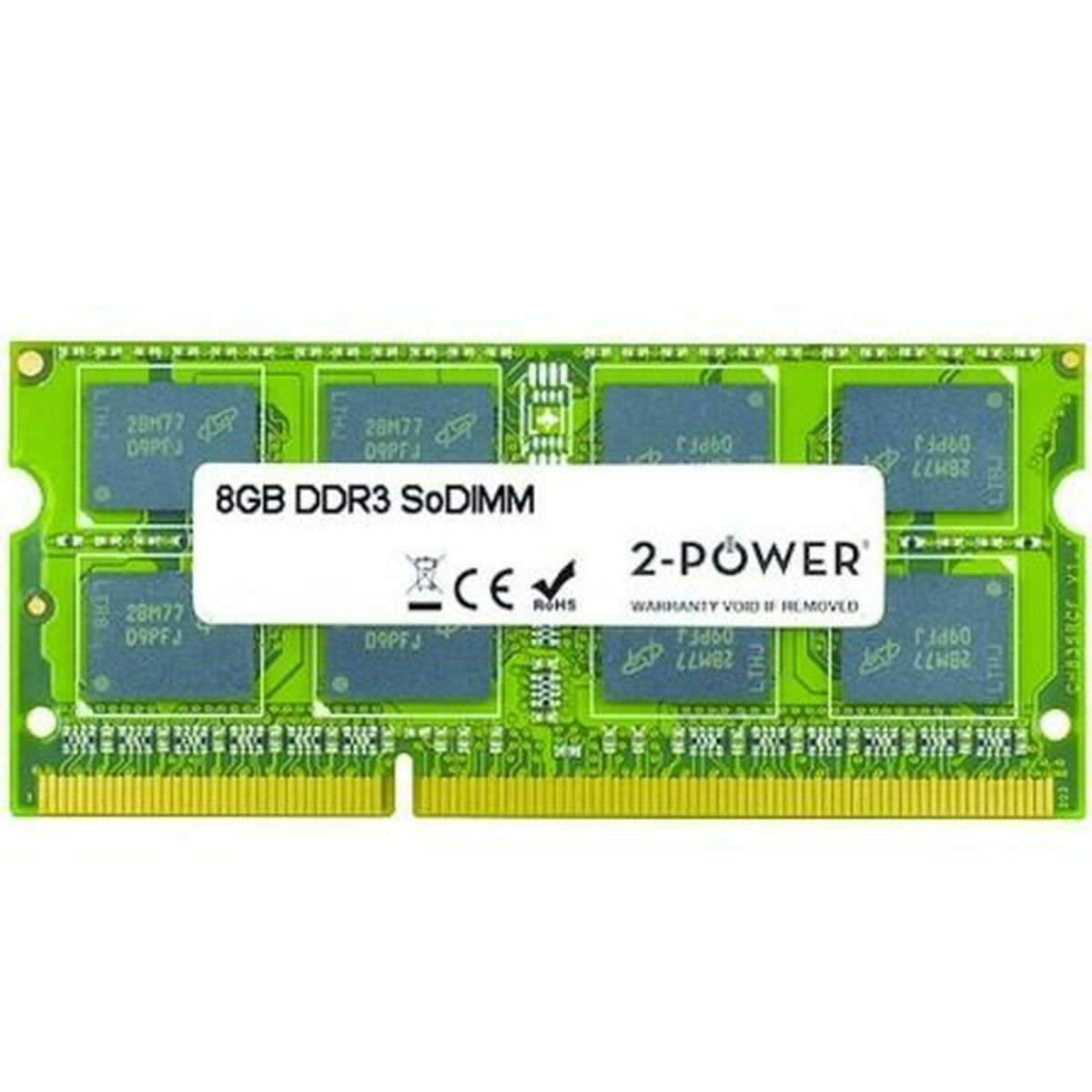 RAM Memory 2-Power MEM0803A 8 GB CL11 DDR3 1600 mHz