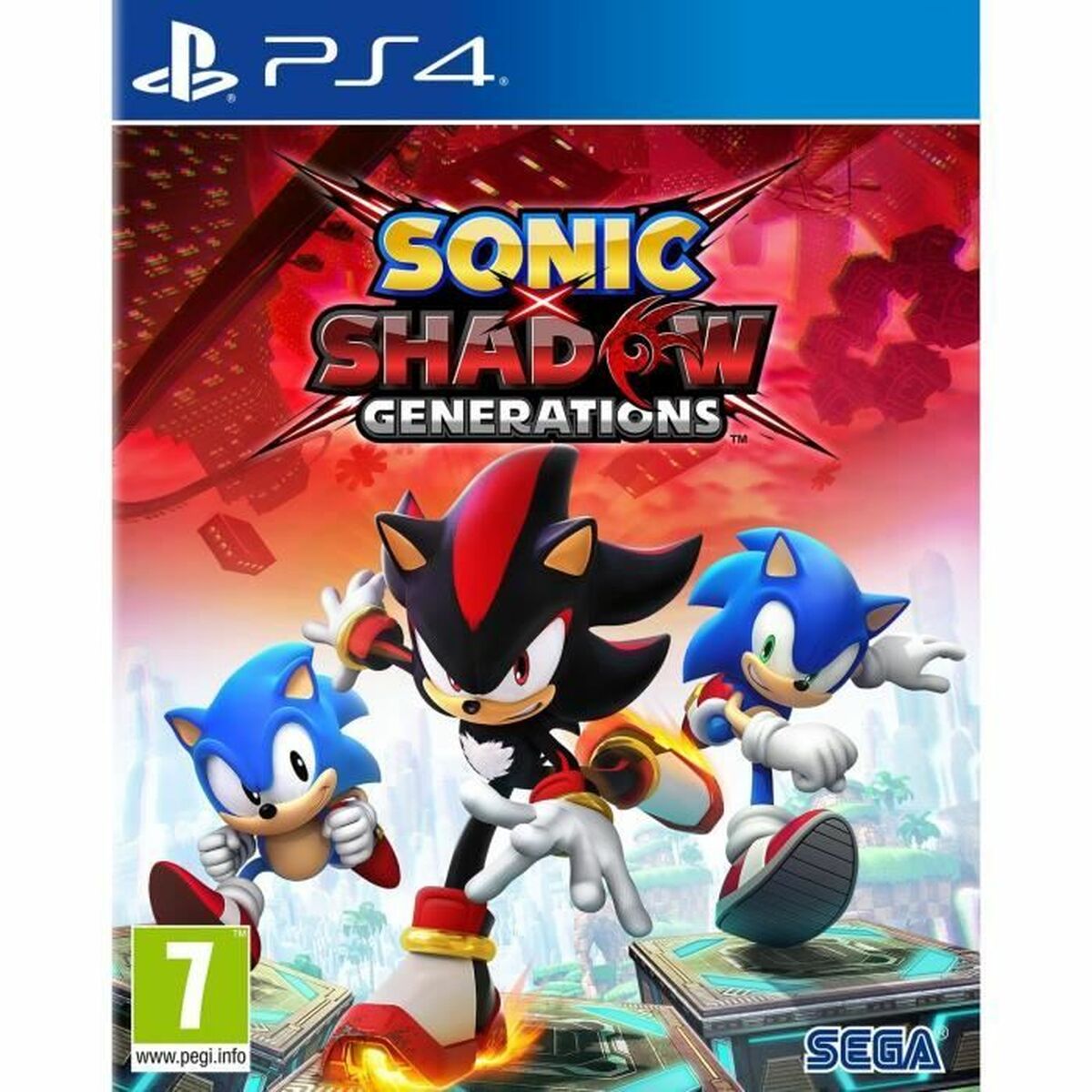 PlayStation 4 Video Game SEGA Sonic X Shadow Generations (FR)