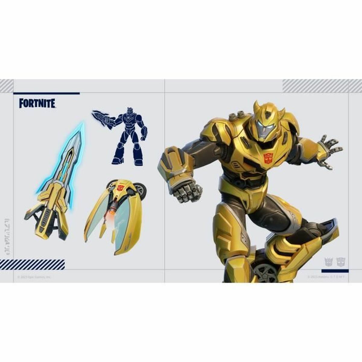 PlayStation 5 Video Game Fortnite Pack Transformers (FR) Download code