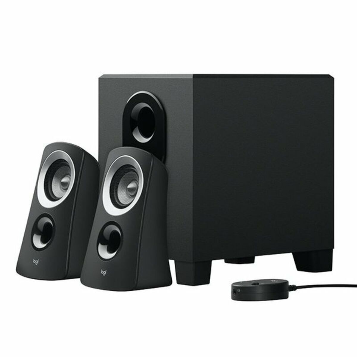 2.1 Multimedia Speakers Logitech 980-000413 Black 25 W