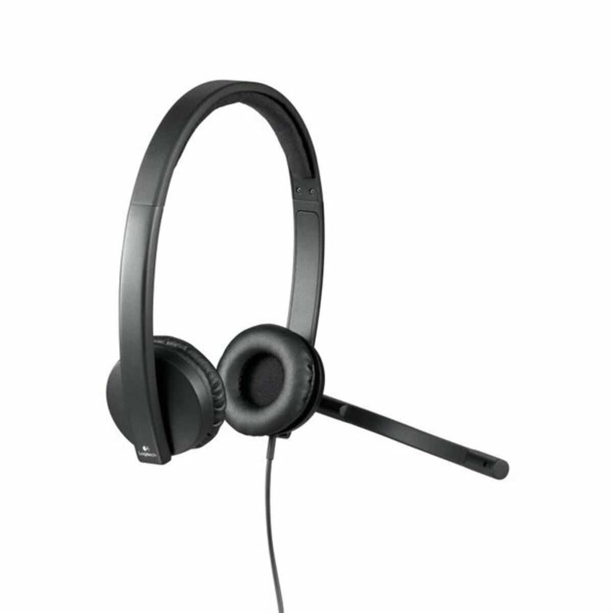 Headphones with Microphone Logitech 981-000575 Black