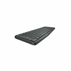 Keyboard and Wireless Mouse Logitech 920-007919 Black Grey Spanish Spanish Qwerty QWERTY