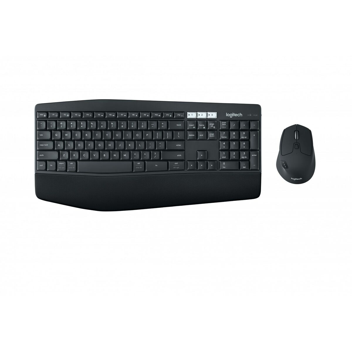 Keyboard Logitech 920-008226 Black Spanish Qwerty