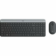 Keyboard and Mouse Logitech 920-009196 Black QWERTY