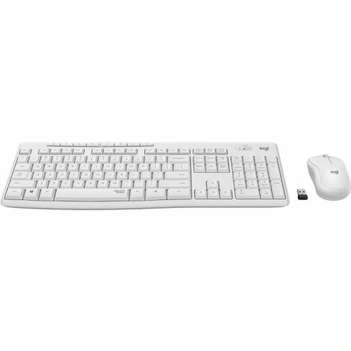 Keyboard and Mouse Logitech MK295 White Qwerty Italian