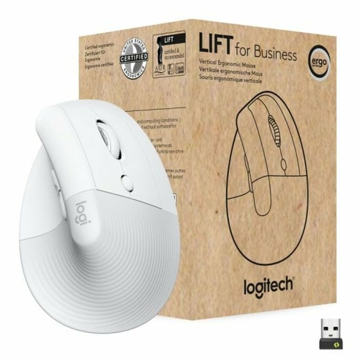 Wireless Mouse Logitech 910-006496 White 4000 dpi