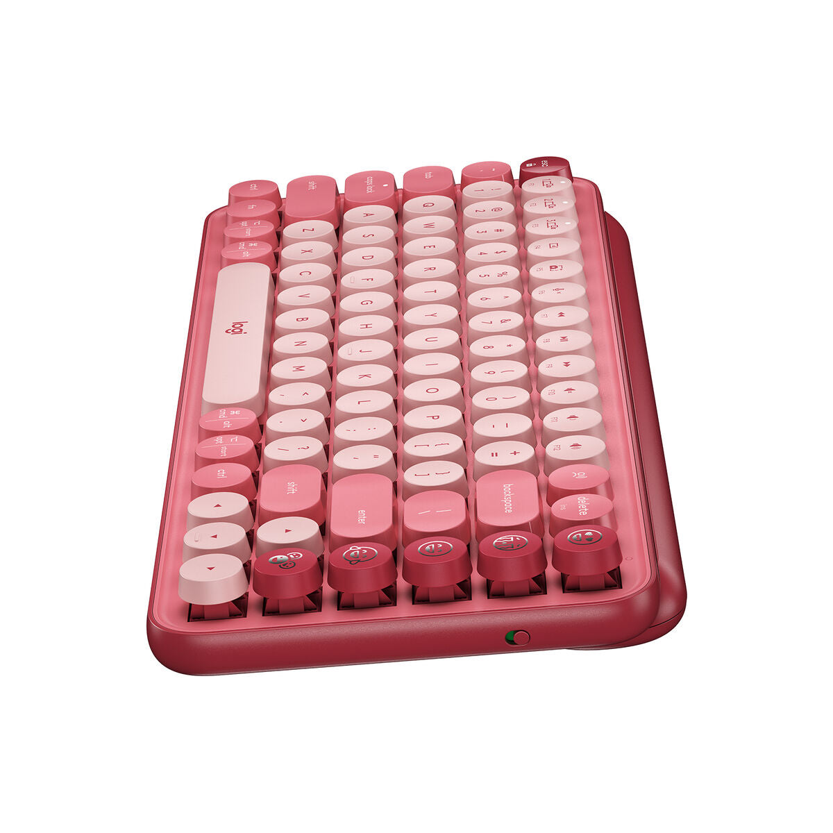 Keyboard Logitech POP French Multicolour Pink AZERTY AZERTY