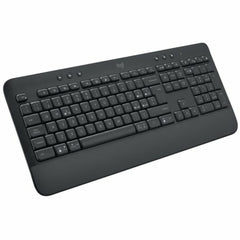 Keyboard Logitech 920-010915 Black Spanish Qwerty