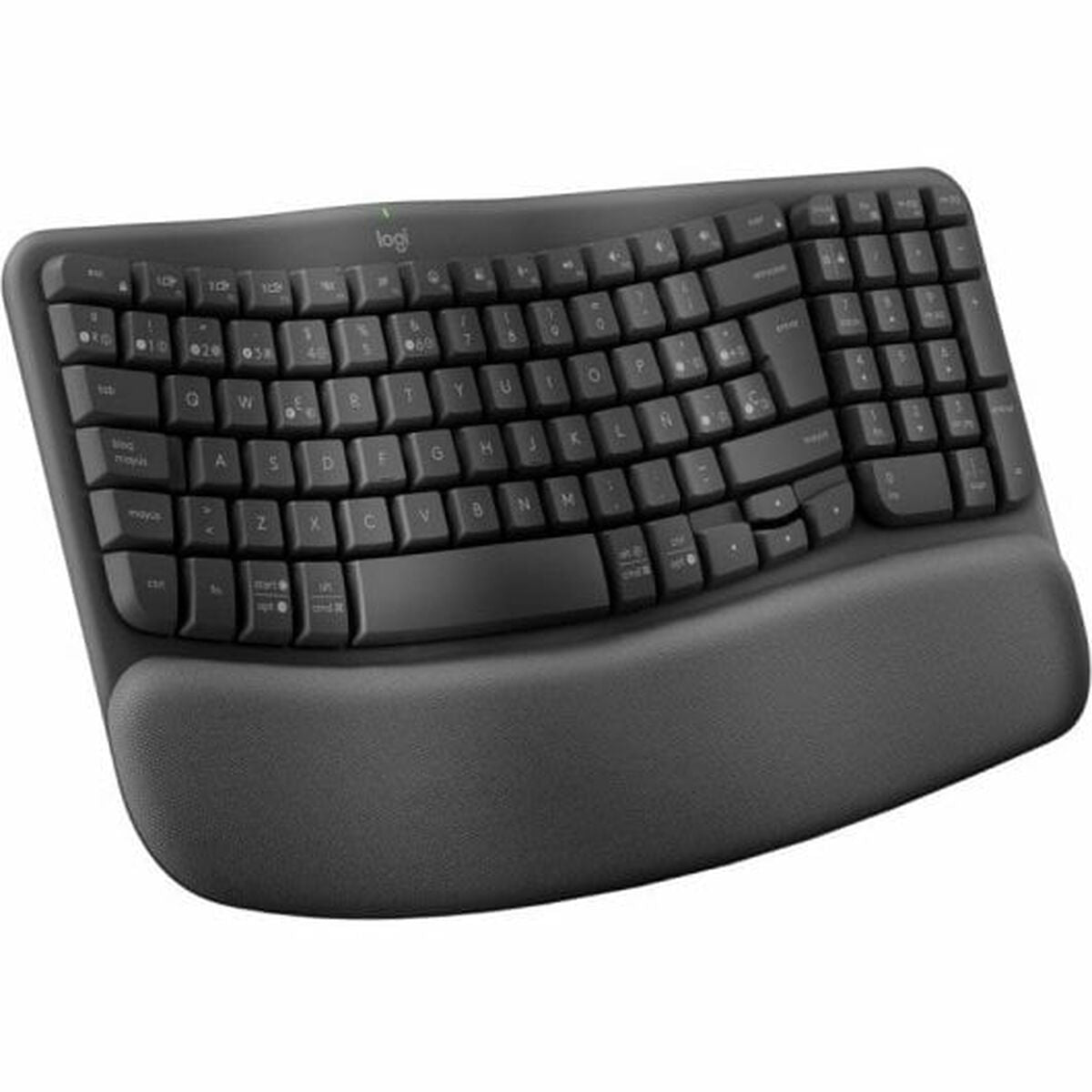 Keyboard Logitech Grey Spanish Qwerty QWERTY