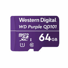 Micro SD Card Western Digital WD Purple SC QD101 64GB 64 GB