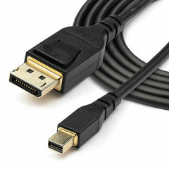 Mini DisplayPort to DisplayPort Cable Startech DP14MDPMM2MB Black 2 m