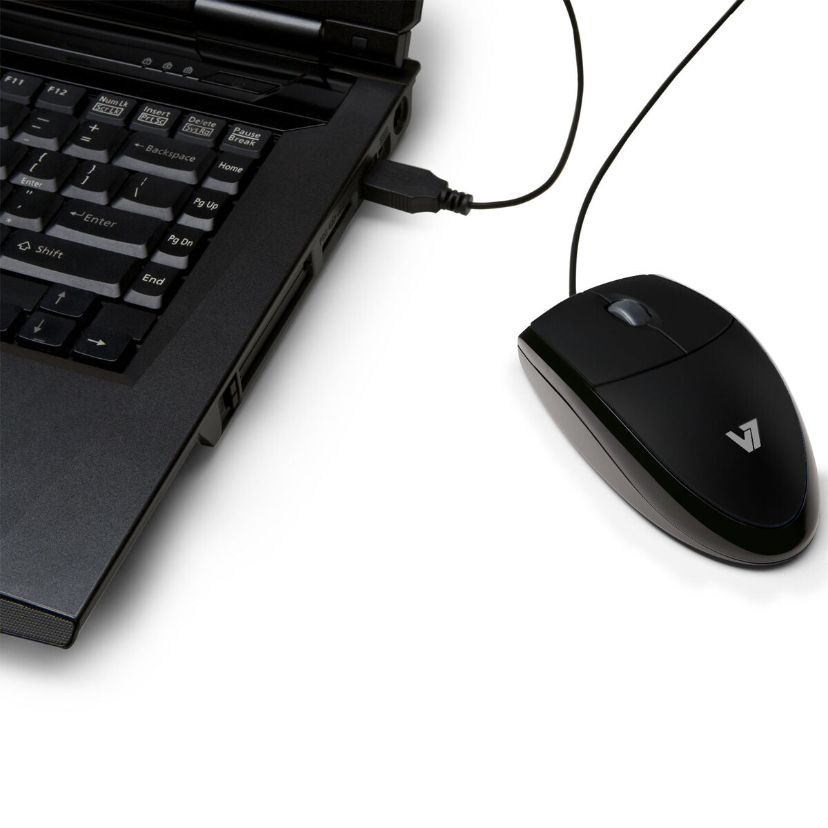 Mouse V7 MV3000010-BLK-5E Black