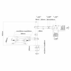 TV Mount Neomounts FPMA-D550NOTEBOOK