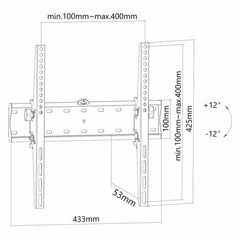 TV Mount Neomounts FPMA-W350BLACK