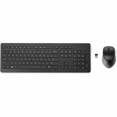 Keyboard and Mouse HP 3M165AA Spanish Qwerty Black Bluetooth