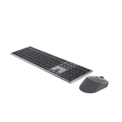 Keyboard and Mouse Dell 580-AJQJ Black Grey Titanium QWERTY Qwerty US