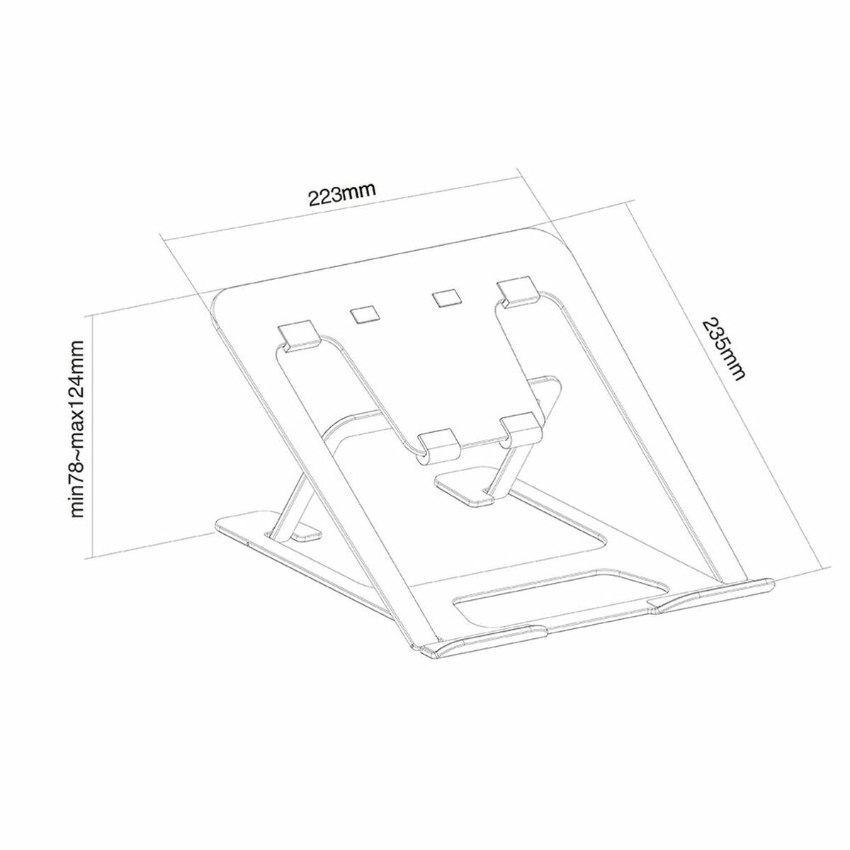 Notebook Stand Neomounts NSLS085BLACK