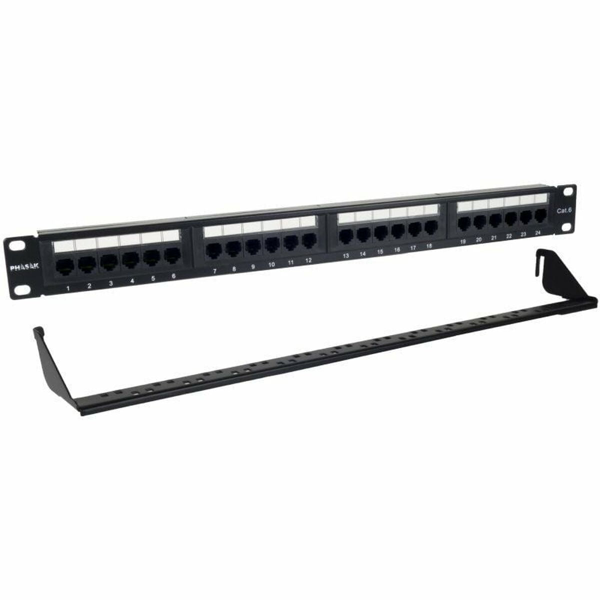 24-port UTP Category 6 Patch Panel Phasak PU 2424