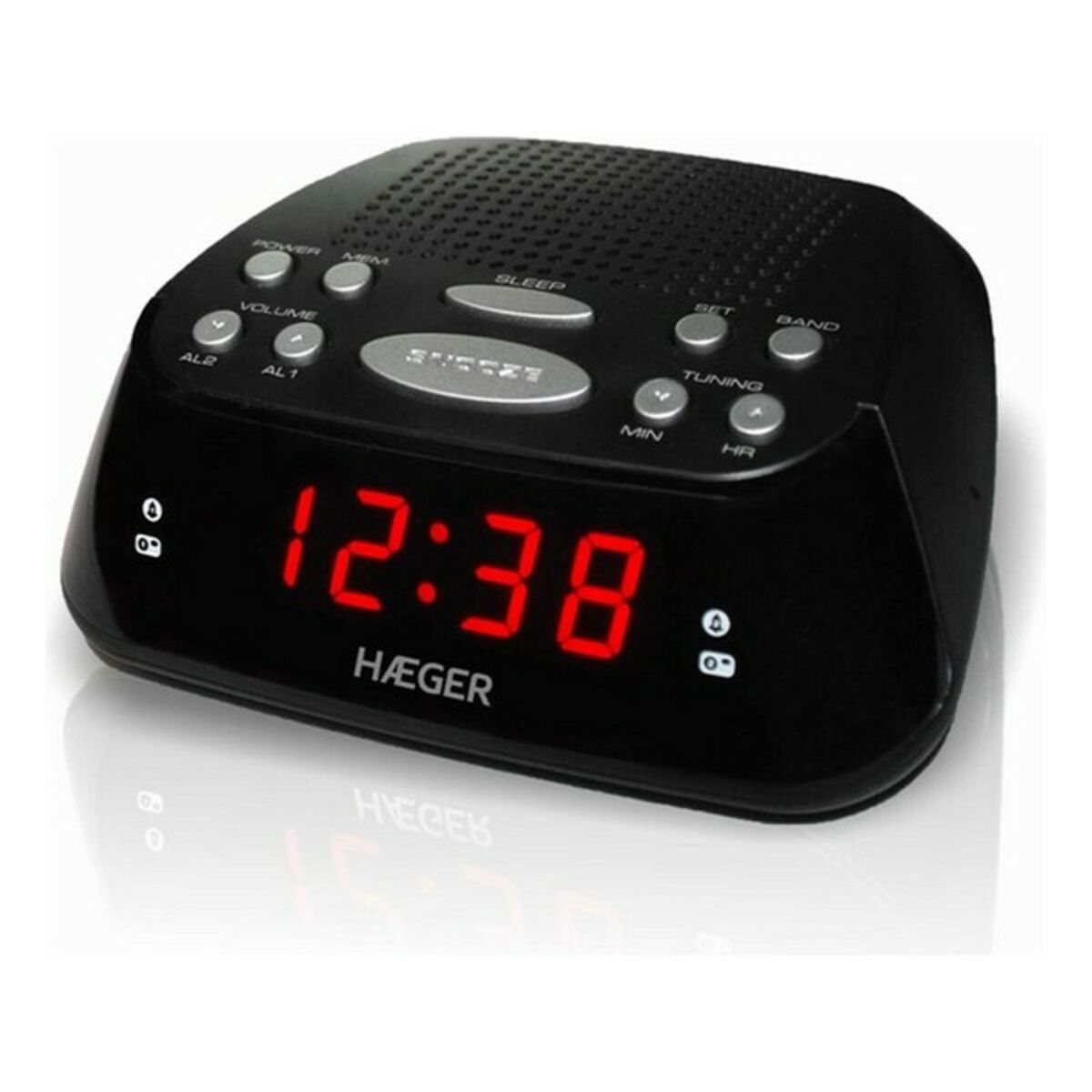 Clock-Radio Haeger RA-06B.005B Black