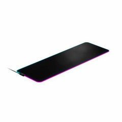 Mouse Mat SteelSeries QcK Prism Cloth XL Gaming Black 90 x 30 cm LED RGB Multicolour