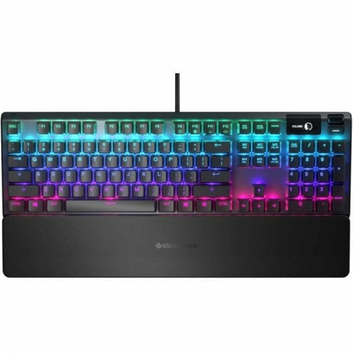 Keyboard SteelSeries Apex 5 Spanish Qwerty Black