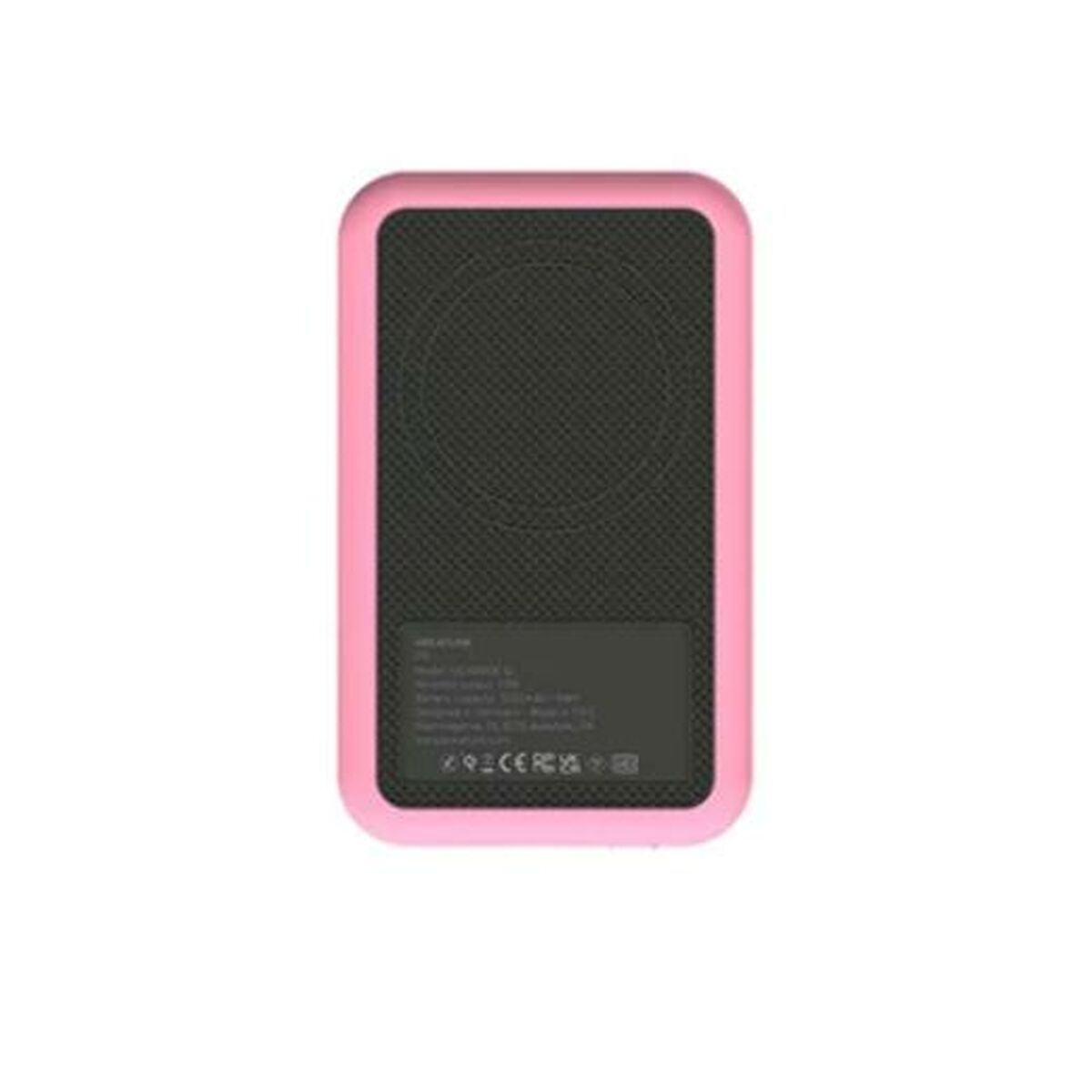 Power Bank with Wireless Charger Kreafunk Pink 5000 mAh